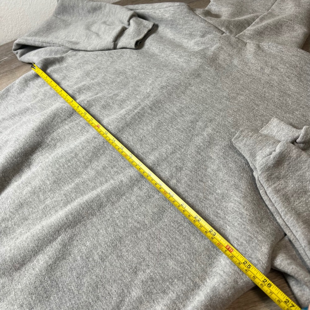 Lee Zip Up Hoodie Mens 2XL Gray Warriors Graphic Heavyweight Sweatshirt - Picture 7 of 9